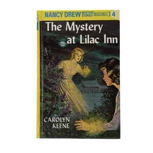 Nancy Drew Mystery‎ Stories #4 The Mystery at Lilac Inn Hardcover Book